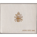 1995 - Giovanni Paolo II Divisionale Anno XVII  Vaticano - Confezione Zecca